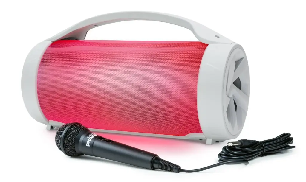 Enceinte Bluetooth lumineuse avec micro