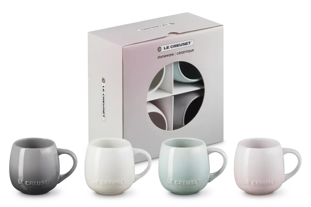 Set de 4 mugs