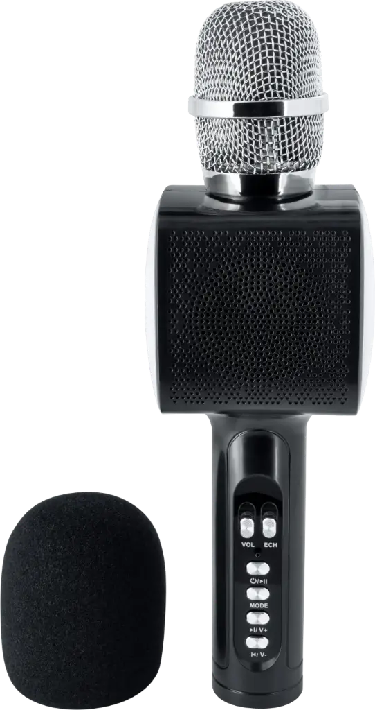 Microphone Karaoké avec effets lumineux
