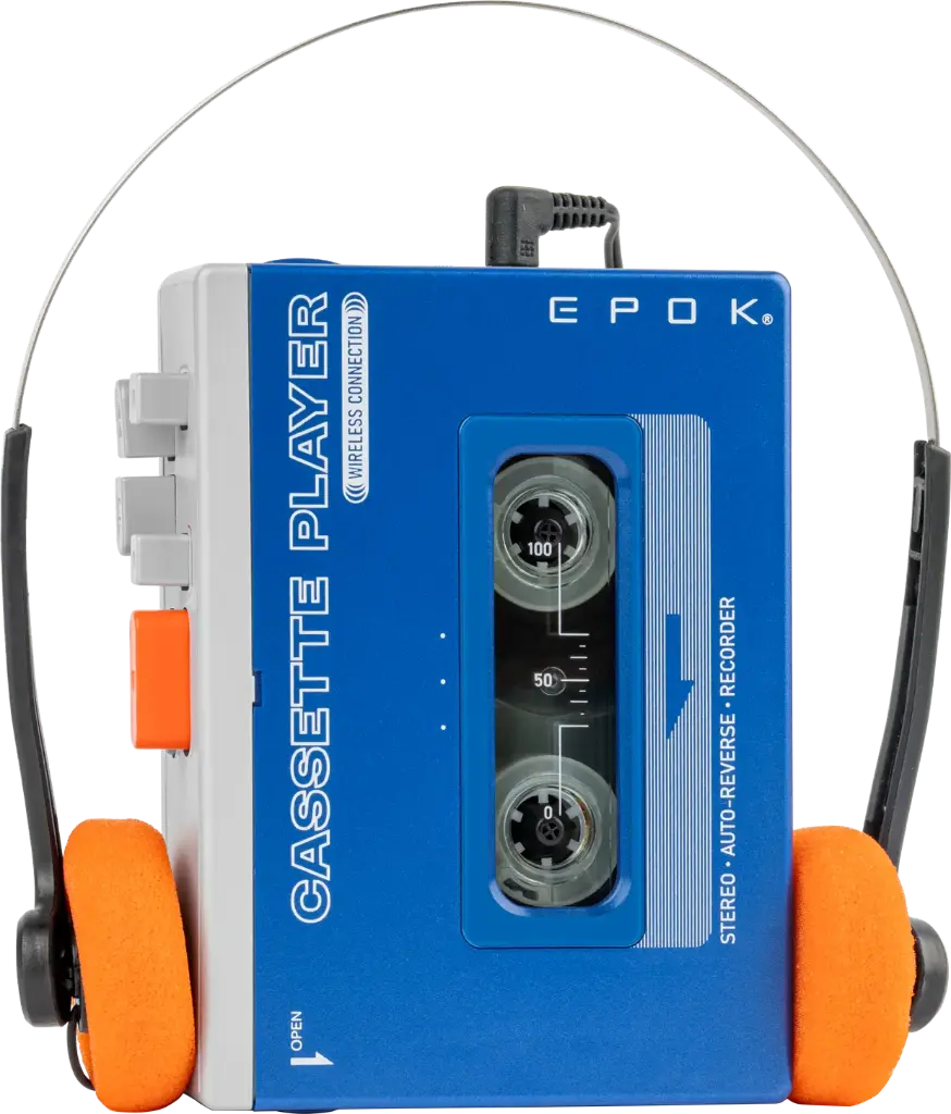 Baladeur cassette sur batterie rechargeable Bluetooth