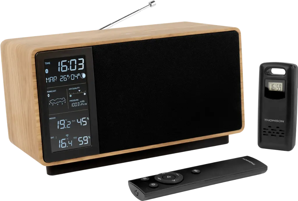 Enceinte/Radio & Station météo