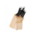 Bloc en bois 5 couteaux Tefal