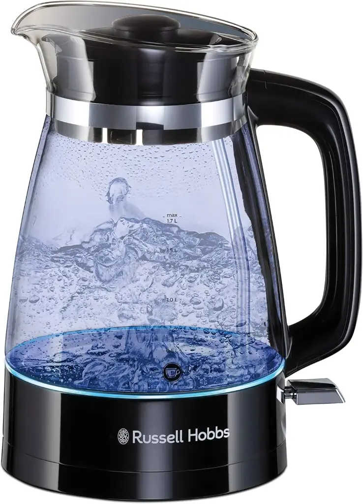 Bouilloire carafe en verre 1.7L Russell hobbs
