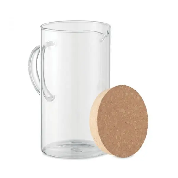 Carafe verre borosilicate 1L