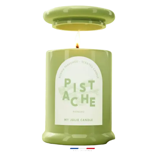 [320673] Bougie Trendy pistache