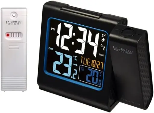 [WT522-BLA] Radio réveil piloté avec projection